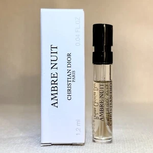 Christian Dior Ambre Nuit Eau de Parfum EDP Sample Spray .04oz, 1.2ml New in Box - Picture 1 of 1