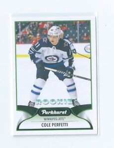 Cole Perfetti Parkhurst Rookie 2021-22 Parkhurst Upper Deck Hockey NHL Card #288