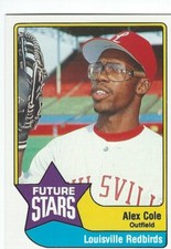 1989 CMC AAA Future Stars #14 Alex Cole Louisville Redbirds Baseball Card