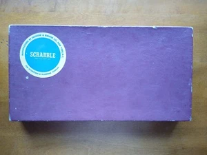 Juego de mesa Scrabble 1953 vintage, selchow y rectador hecho en EE. UU. - Imagen 1 de 9