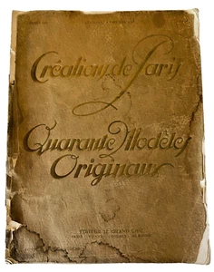 Creations de Paris Quarante Modeles Originaux Le Grand Chic 1931 Fashion Book - Picture 1 of 8