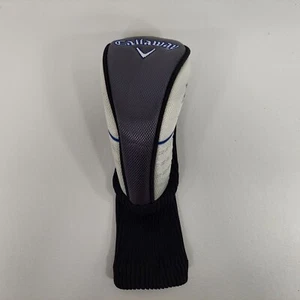 CALLAWAY XT HY Golf Club Head Cover Hybrid Rescue Greg White Blue OEM EUC - Picture 1 of 5