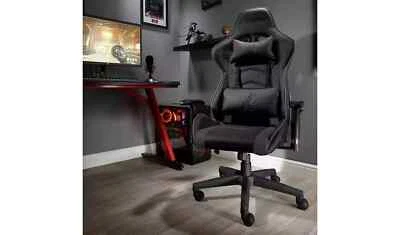 Silla Gaming Oficina X Rocker Alpha eSports Negra-TWS96. Foto 1 de 4