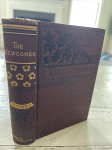 Thackeray’s Works : The Newcomes – Belford Clarke – Decorative HC Edition 1880s - Picture 1 of 18