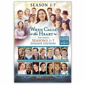 When Calls the Heart: Seasons 1 - 7 Episode Edition DVD Brand New & Sealed.