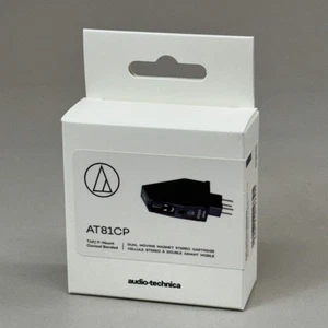 AUDIO-TECHNICA Dual Moving Magnet Stereo Cartridge T4P/P-Mount Black AT81CP - Bild 1 von 12