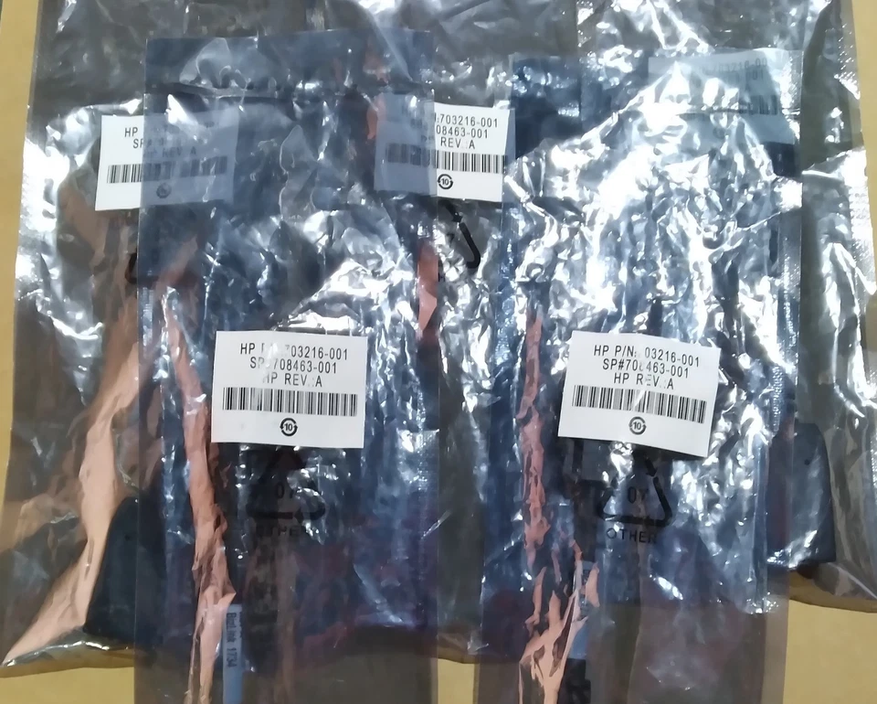 HP 703216-001  Mini DisplayPort Male to DisplayPort Female Adapter Cable Qty 5 - Image 1 of 3