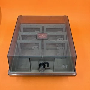 Vintage 3.5” Floppy Disk Holder Storage Container Box - Picture 1 of 3
