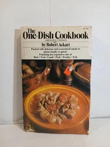 The One-Dish Cookbook by Robert Ackart Vintage 1975 Cookbook - Picture 1 of 2