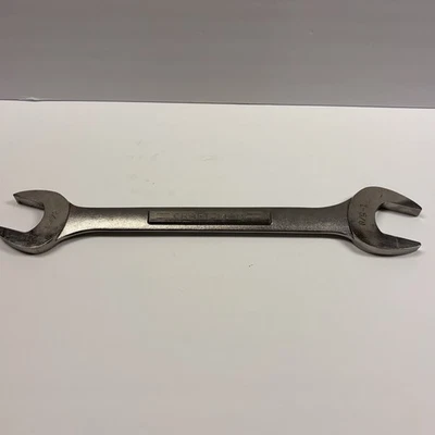 Craftsman VV 44589 1-1/2" & 1-5/8" Double Open-End Wrench USA Still has Sale Tag - Image 1 of 4