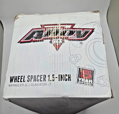 Alloy USA 11305 1.5" Wheel Spacer Pair for 2018-22 Jeep Wrangler JL  & Gladiator - Image 1 of 4