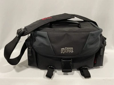Camera Bag Carry Shoulder Case Multi Compartment Lens Accessories Canon Rebel - Image 1 of 4