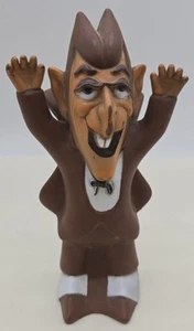 1970er General Mills Count Chocula Soft Vinyl Quietscher Spielzeug Puppe Figur funktioniert - Bild 1 von 6