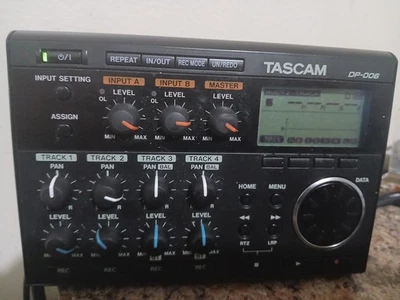 Tascam DP-006 Digital PocketStudio 6Track Multitrack Recorder +box/32g mem card - Image 1 of 4