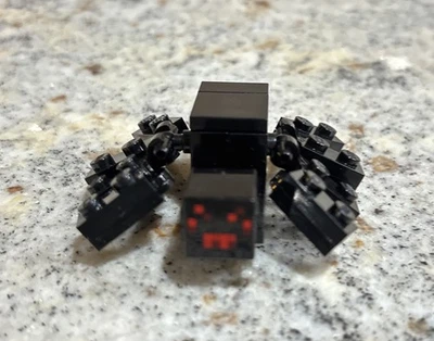 LEGO Minecraft Spider Animal Araña Negra SOLO Foto 1 de 3