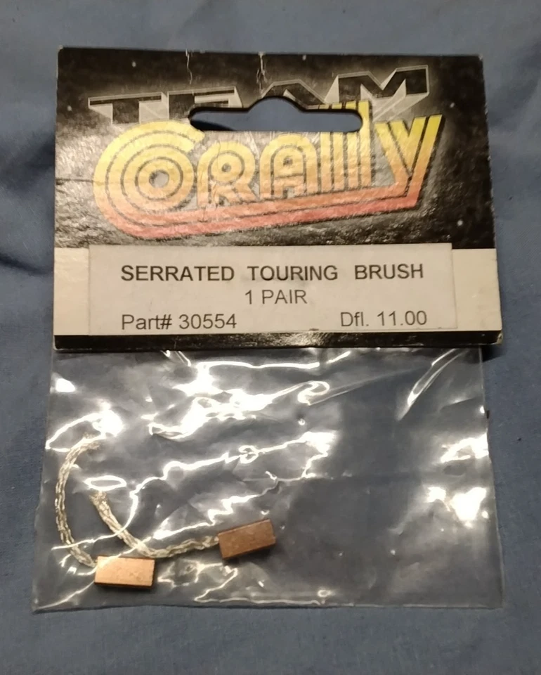 Team Corally Serrated Touring Brush 1 pair 30554 - Image 1 of 1