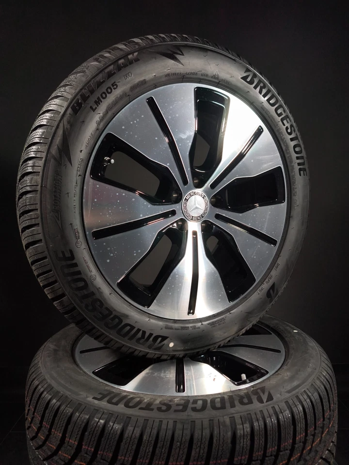 4 Winterräder 235/55R19  Mercedes EQC Klasse W293 19" Alufelgen NEUWERTIG - Bild 1 von 4