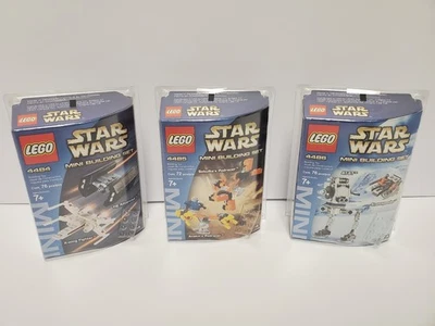 Lego Star Wars Mini Building Sets 4484 4485 4486 AT ST ANAKIN New Sealed - Image 1 of 3