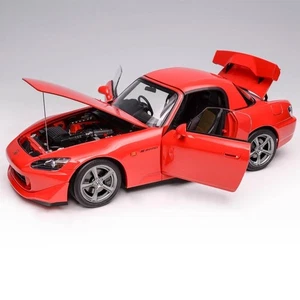 Motorhelix MH 1/18 Honda S2000 TYPE S 2007 Limited Diecast Model Car Red/Gray - Picture 1 of 11