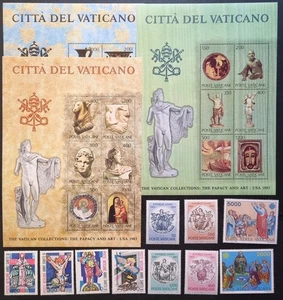 Vaticano 1983 MNH annata completa con foglietti - condizioni eccellenti - Picture 1 of 1