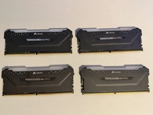 CORSAIR 32GB(4x8GB)DDR4 3200MHz CMW16GX4M2C3200C16 MEMORY Kit - Picture 1 of 4
