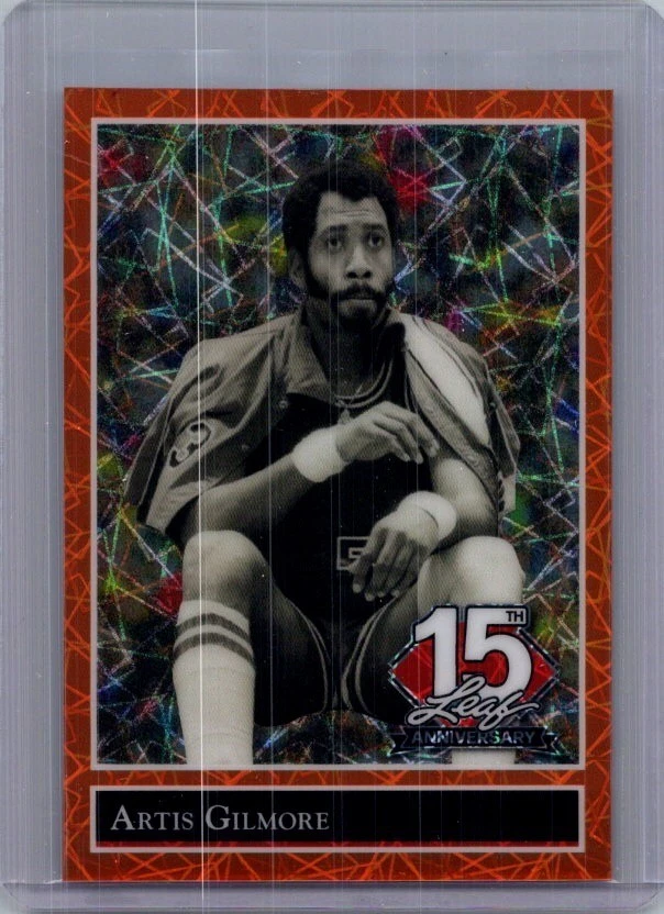 Artis Gilmore 2025 Leaf National NSCC 1/1 Pre Production Proof - Image 1 of 1