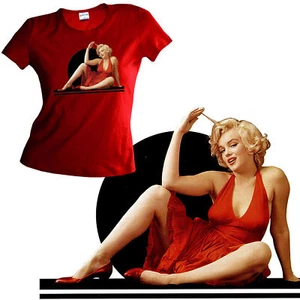 * Marilyn Monroe Pin-Up Damen Girl Shirt *2075 rot - Bild 1 von 1