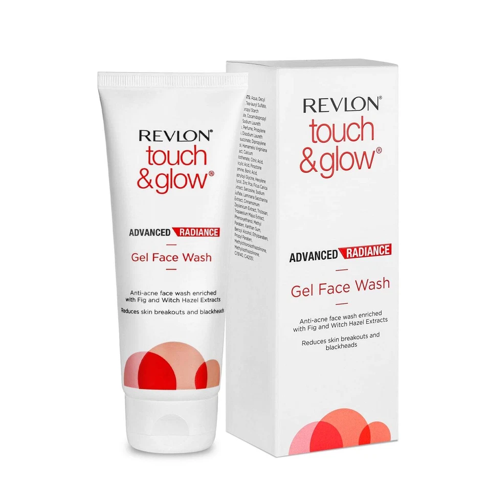 Revlon Touch & Glow Advanced Radiance Gel Face Wash 100 ml - Image 1 of 4