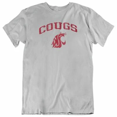 Washington Cougars Unisex Premium Short Sleeve T-Shirt Free Shipping "NEW"  - Image 1 of 4