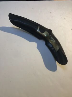 VINTAGE 1969 SUZUKI T250 FRONT FENDER  MOTORCYCLE WHEEL GUARD - SCARCE - EUC - Image 1 of 4