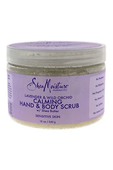 BL Shea Moisture Lavender & Wild Orchid Hand Body Scrub 12oz X 3 Counts