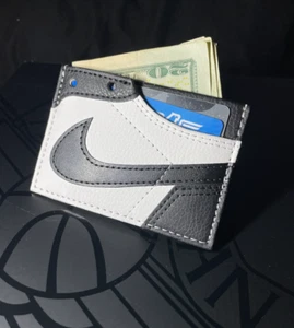 Custom Air Jordan Shoe Wallet - Leather Air Jordan Wallet - Custom Shoe Wallet - Picture 1 of 8