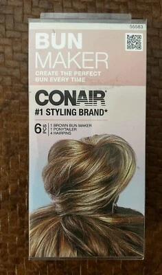 NEW CONAIR  BOW BUN MAKER - 6 PIECE KITS (55583)  new in original package - Image 1 of 3