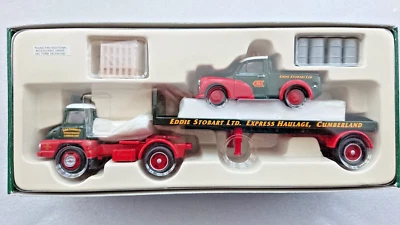Corgi 31704 Thames Trader Trailer With Pallets & Morris 1000 Pick Up STOBART - Image 1 of 4