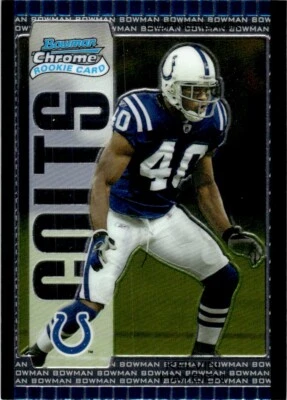 2005 BOWMAN CHROME ROOKIE Kelvin Hayden Rookie Indianapolis Colts #181 - Image 1 of 2
