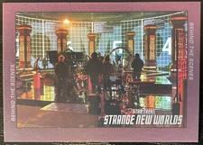 Star Trek Strange New Worlds Behind The Scenes Card BTS1