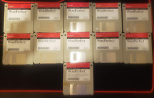 Novell Word Perfect 6.1 Windows 3.5" HD Diskettes 11 Diskettes Total 1994 lot