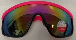 NWT True Vintage 90's Blade frame multi-color ski sunglasses w/iridium lens tint - Picture 1 of 4