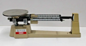 Ohaus Triple Beam Balance Mechanical Scale 700 800 Series 2610g 5lbs 2oz - Picture 1 of 4