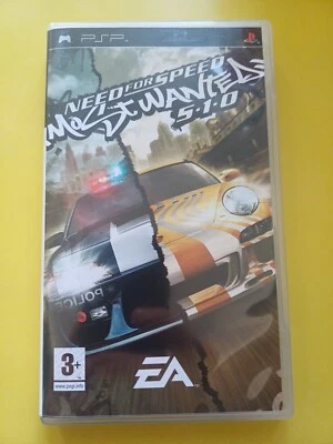 Need For Speed: Most Wanted 5-1-0 (Sony PSP) Complete With Manual . Uk Pal CIB  - Image 1 of 3