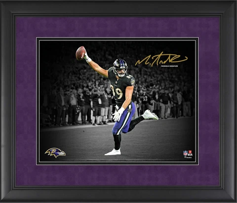 Mark Andrews Baltimore Ravens Framed 11" x 14" Spotlight Photograph Cover