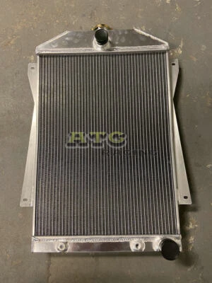 Radiador de aluminio de 3 filas para Chevy Chevrolet Master 85 V8 1940 1941 conversión AT Foto 1 de 4