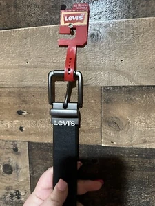 Cinturón negro Levi’s XL redactado 42-44 para hombre - Imagen 1 de 2