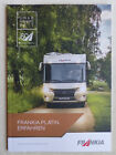 Frankia Platin Auf Mercedes-Benz Wohnmobile Mj 2021 - Prospekt Brochure 2020