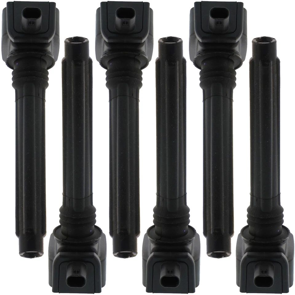 Bosch OEM 0221504048 Juego de 6 bobinas de encendido para Chrysler Dodge Jeep RAM VW V6 Foto 1 de 4