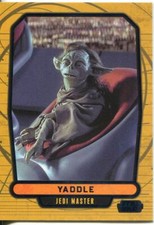 Star Wars Galactic Files 2 Blue Parallel Base Card #393 Yaddle