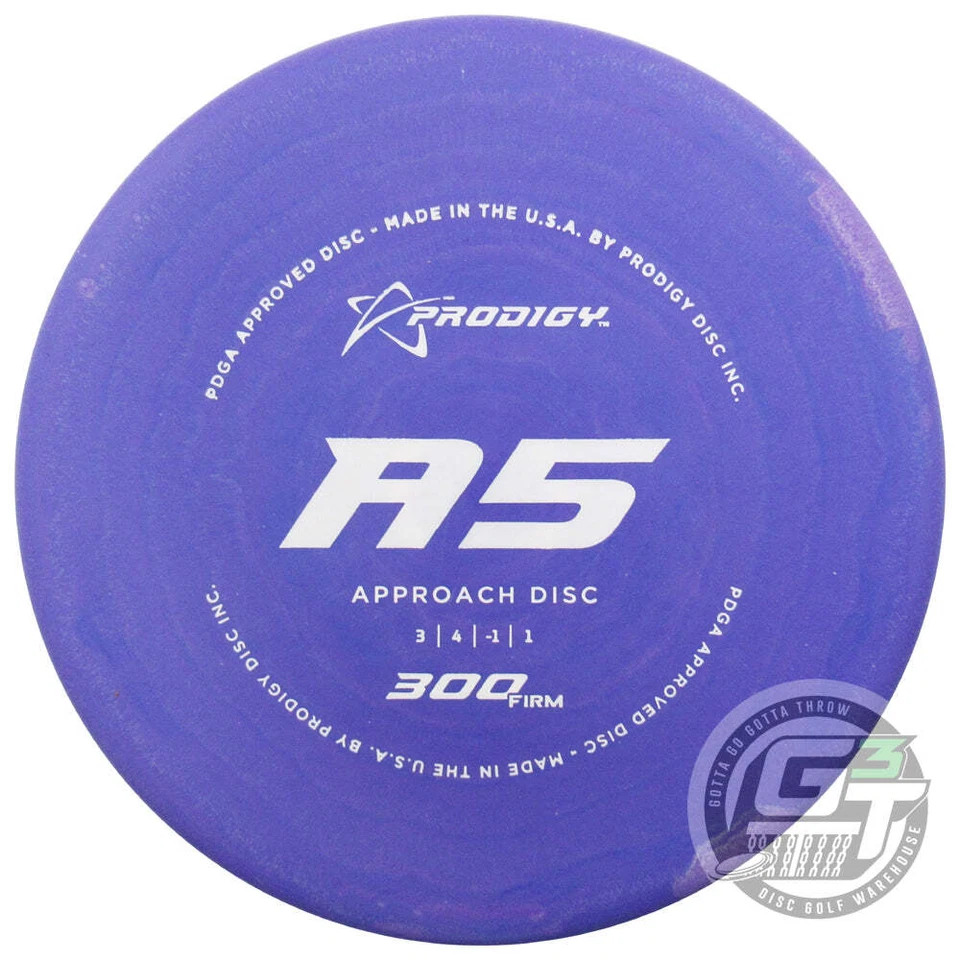 NEW Prodigy 300 Firm Series A5 Approach Midrange Golf Disc - COLORS WILL VARY - Image 1 of 1