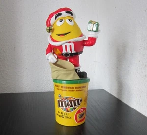 M & M's Spender Christmas Dispenser Nikolaus Santa Claus Kunststoff Sammlerstück - Bild 1 von 4