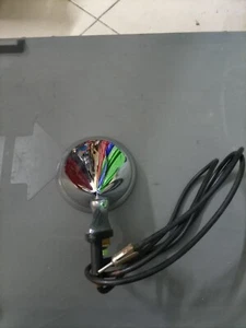 SPECCHIO SPECCHIETTO RETROVISORE CON ANTENNA RADIO AUTO D'EPOCA - Imagen 1 de 7