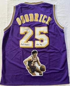 Gail Goodrich Los Angeles Lakers Signed Autographed Jersey Beckett COA - Picture 1 of 11
